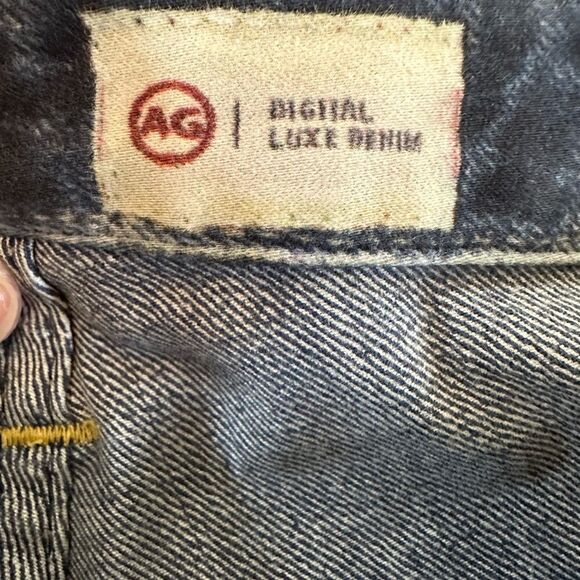 AG ADRIANO GOLDSCHMIED Women Digital Luxe Stilt Cigarette Leg Jeans Blue Size 26 - Picture 5 of 14